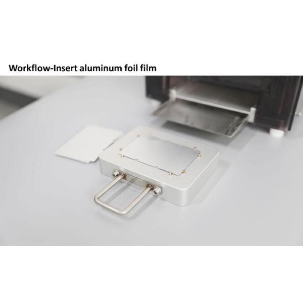 Laboratory Small Blister Packing Machine 0.6KW For Tablet Packaging