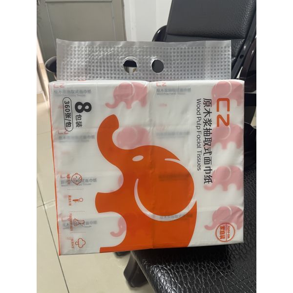 6.8KW Power Consumption Automatic Facial Tissue Paper Bundle Packing Machine