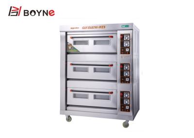 3 bandejas da plataforma 6 intoxicam o preço do forno de padaria/fornos de padaria comerciais para a venda