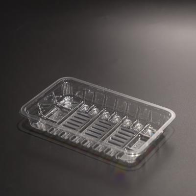 Placas de plástico descartáveis para transporte de frutas e produtos alimentares