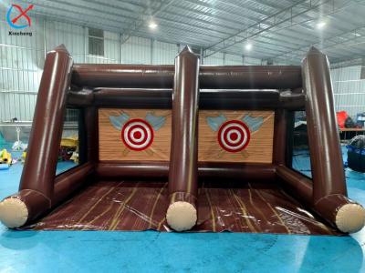 Factory Commercial Interactive Inflatable Axe Sport Game Inflatable Shot Game