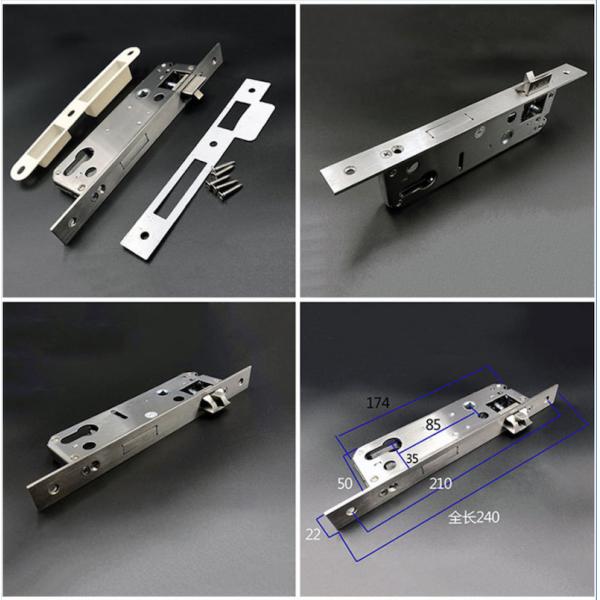 Tuya Wifi RFID Card password protected door lock Smart Aluminum Sliding