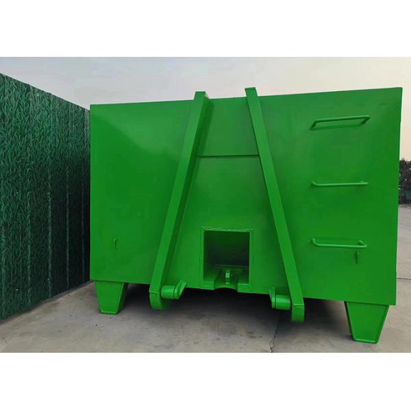 Multi Purpose Hook Lift Skip Bin Fireproof Weatherproof Roll On Roll Off Dumpster Container