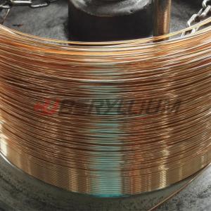 Fios de cobre ASTM do berílio de Cuco2be Cw104c B441 para dados da soldadura de