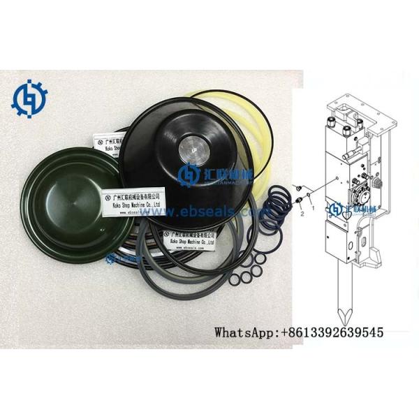 Non Toxic CATEEEEEEE H115 Hydraulic Breaker Diaphragm For Construction Machinery
