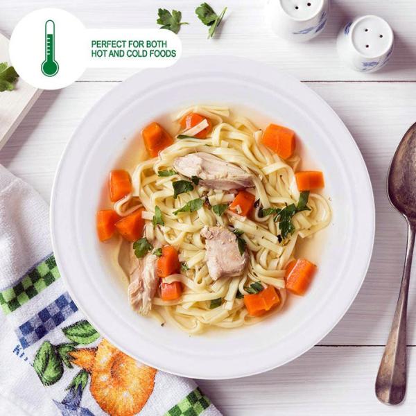 PT2095 Pure White 4 Inch Biodegradable Disposable Plates And Cutlery For Weddings