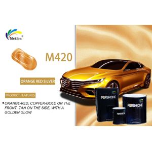 Durable Heatproof Orange Red Car Paint Odorless Metallic Spray Paint For Cars
