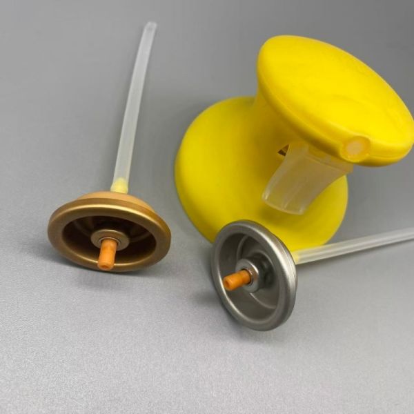 Chemical-Resistant Aerosol Air Freshener Valve with High-Capacity Flow Rate and Robust Mechanism for Automatic Dispensers