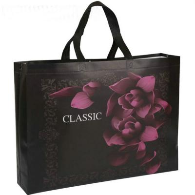 Sacos de compras laminados resistentes, saco de mantimento laminado customizável