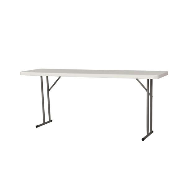 Home BBQ Party Outdoor Plastic Folding Furniture Rectangle Dining Table