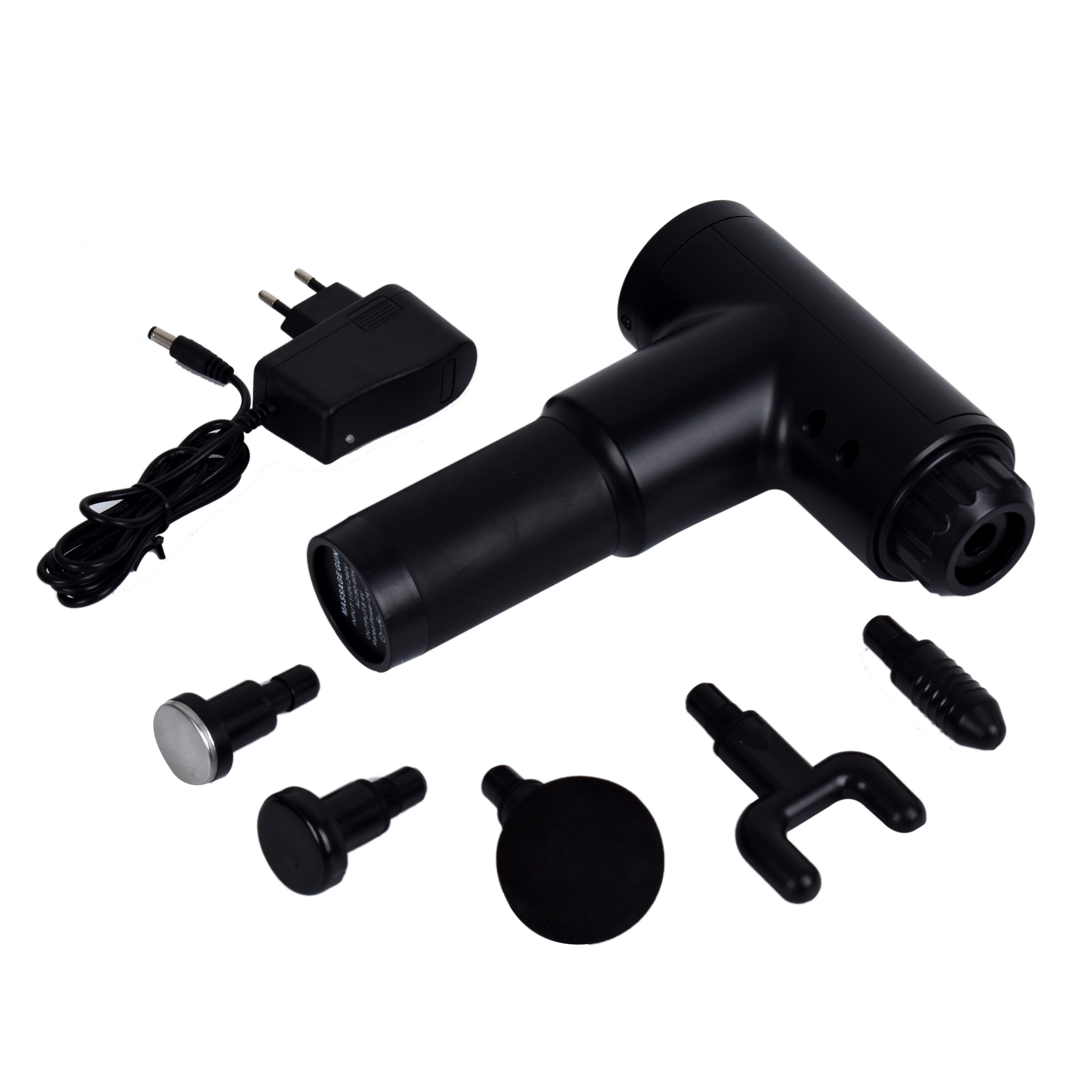 Handheld Massage Pistolet Gun Body Message Massager Deep Muscle Gun Battery Massage-gun Massagegun Set