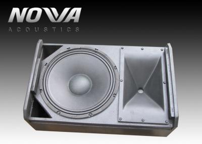 Black Small Church Speakers Systems 1600W With 12 High Power Woofer