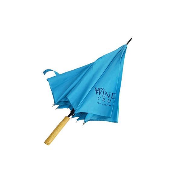 Manual Open Strong Rain Proof Compact Golf Umbrella For Windy Weather