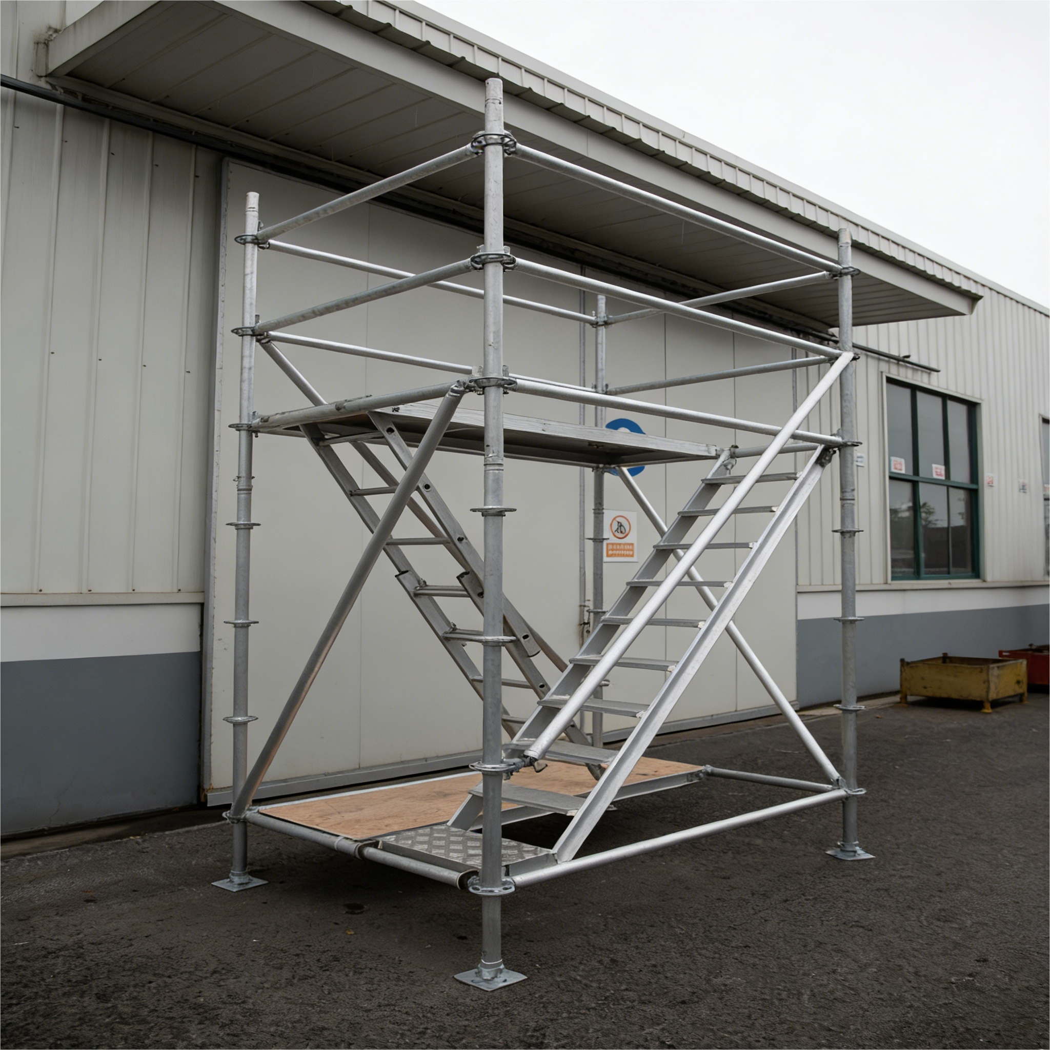 Corrosion Resistant Ring Lock Scaffold Modular Scaffold For Bridge And High Rise Work
