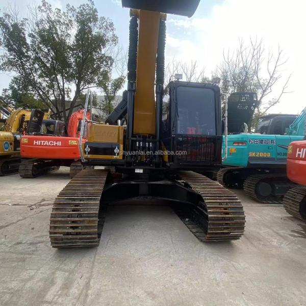 Sany Sy 215 Excavator 20Ton de seconde main SANY 205 215 235 Excavators moyens Année 2023