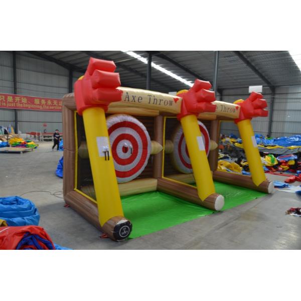 Outdoor Entertainment Mechanical Sports Interactive Toy Inflatable Shooting Gallery