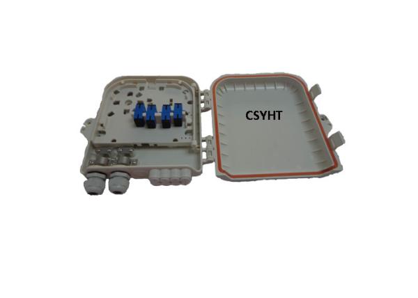 8C FTTH FTTX Fiber Optic Cabinet Outdoor IP68 With 2in 9out Cable