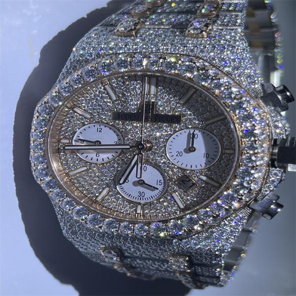 Ef цвет Rolex дозора Moissanite меньше дозора Vvs Moissanite багета с таможней