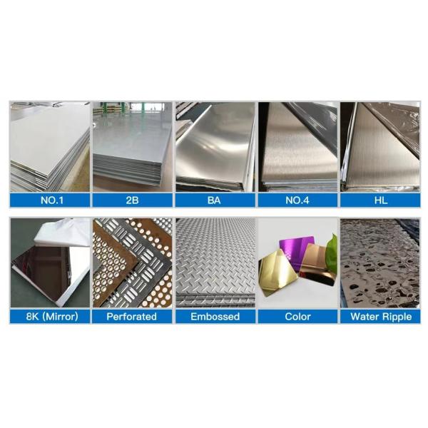 SS Plaque d'acier inoxydable de haute qualité DIN ASTM 201 303 304 de qualité pour l'industrie