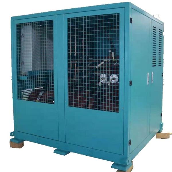 25HP bomba de recuperação de vapor de refrigerante equipamento antigo de carregamento R134a R410a máquina de recuperação de carregamento ac desmontagem