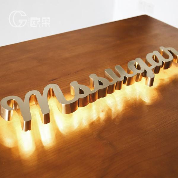 back restaurant club signs led light for outdoor sign