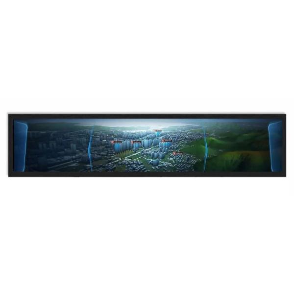 Bar Type Digital Signage with 3840*2160 Resolution and 178°/178° Viewing Angle for 50,000 Hours Lifespan