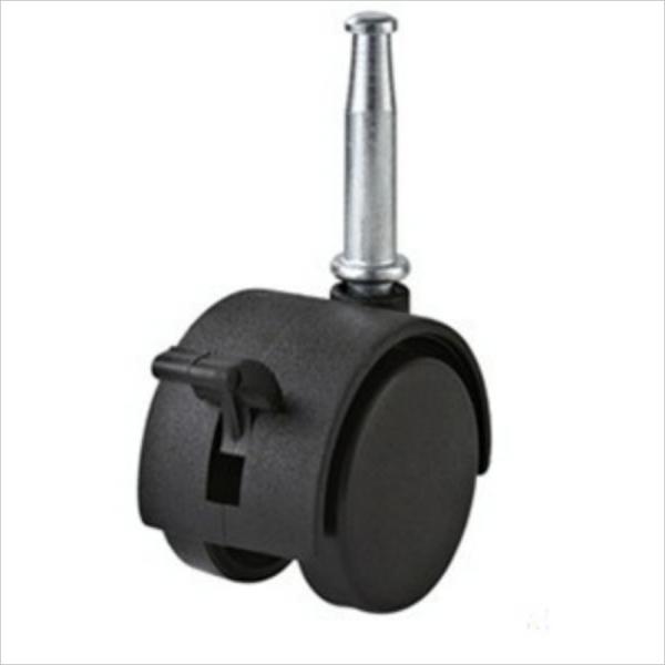 8*38mm Grip Neck Stem Furniture Caster Wheel