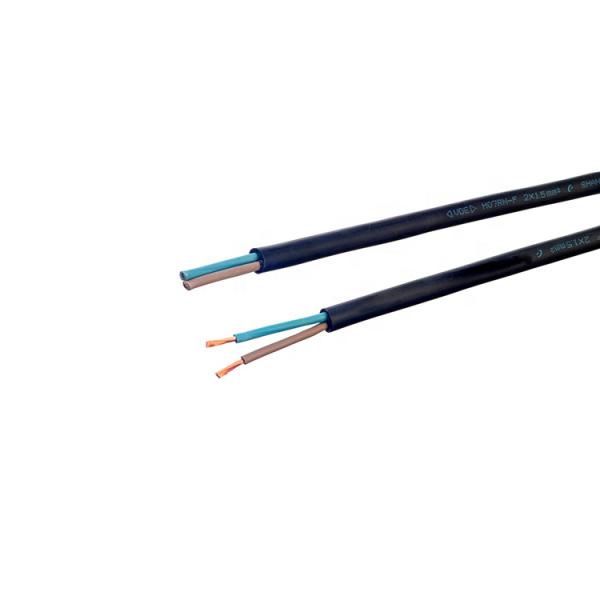 2 Core Conductor Copper Fire-Resistant Power Cable for Outdoor Camp H07RN-F 2x0.75/1/1.5/2.5mm2 Fire-Resistant Outdoor