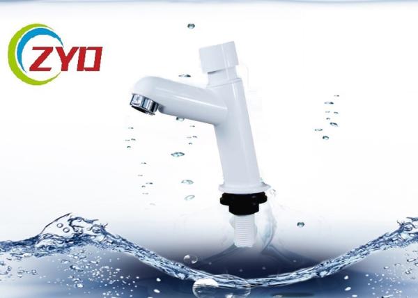 Black / White Water Tap Faucet Flexible Control Plastic Level Handle