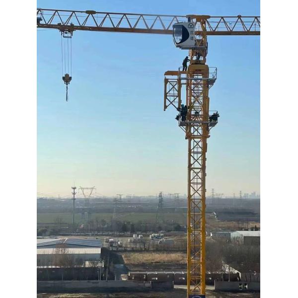 6015-8 тонн тела плоская голова максимальная высота подъема 52 метра сборка установки
