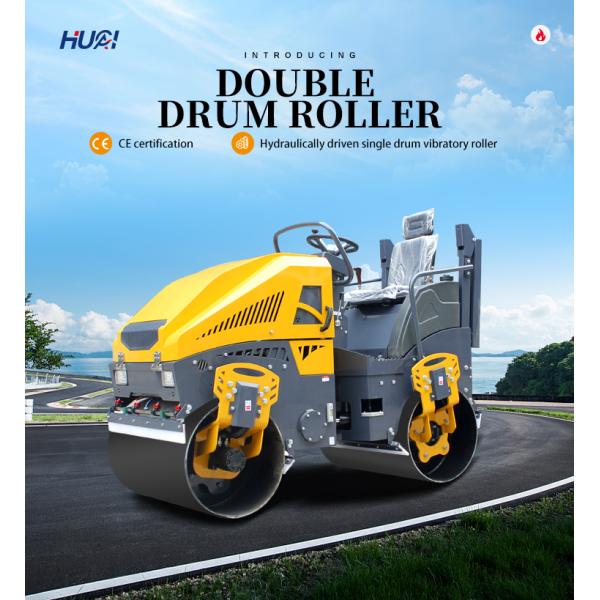 1 тонна 2T 3T двойной барабанный мини дорожный роликовый компрессор в Индии