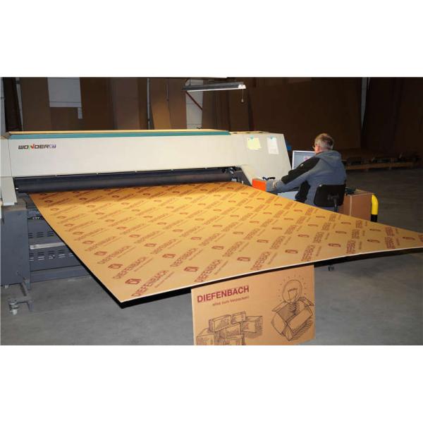 Auto Feeder Paper Box Printing Machine , Digital Color Printing Machine