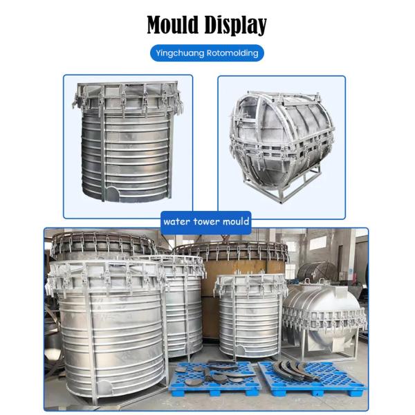 PE Plastic Rock And Roll Rotomoulding Machines For High Temperature Processing