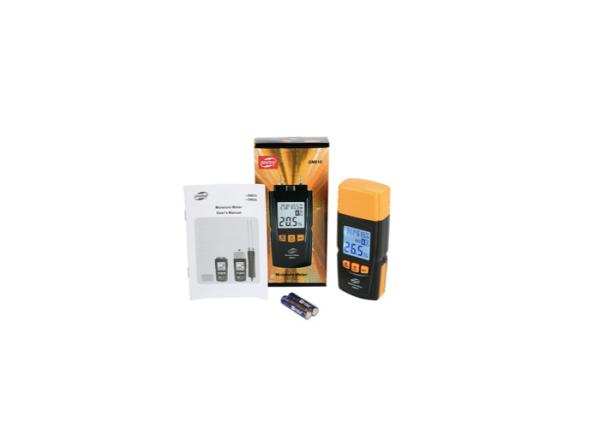 GM610 Wood Moisture Tester NDT Testing Equipment With 9.8mm Fork