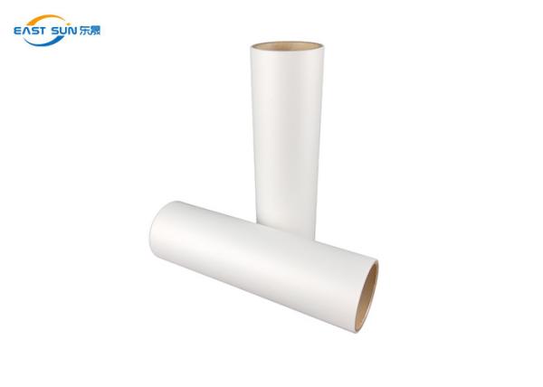 Transparent Heat Transfer PET Film Easy To Peel Single Side Matte For DTF Printing