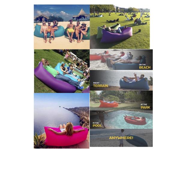 Надувное уличное оборудование для отдыха 260cm X 70cm нейлон рипстоп спальный мешок