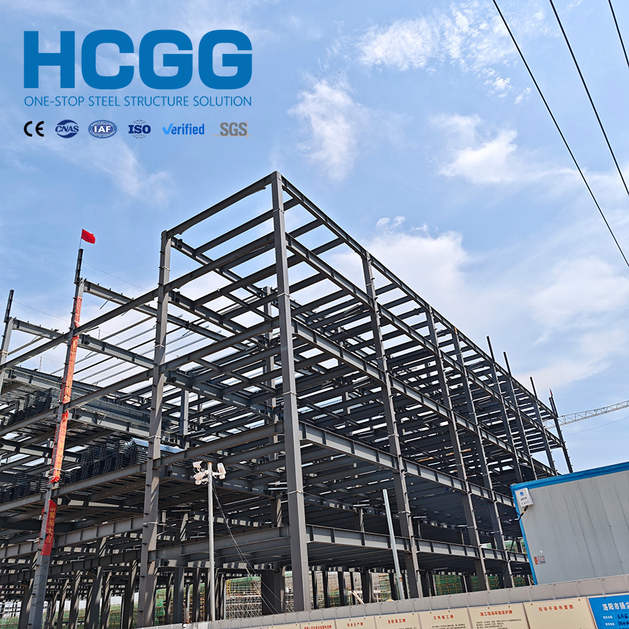 Q355B Steel Structure Building High Strength Pre Engineered Metal Building Bolt Together Steel Frame Kit