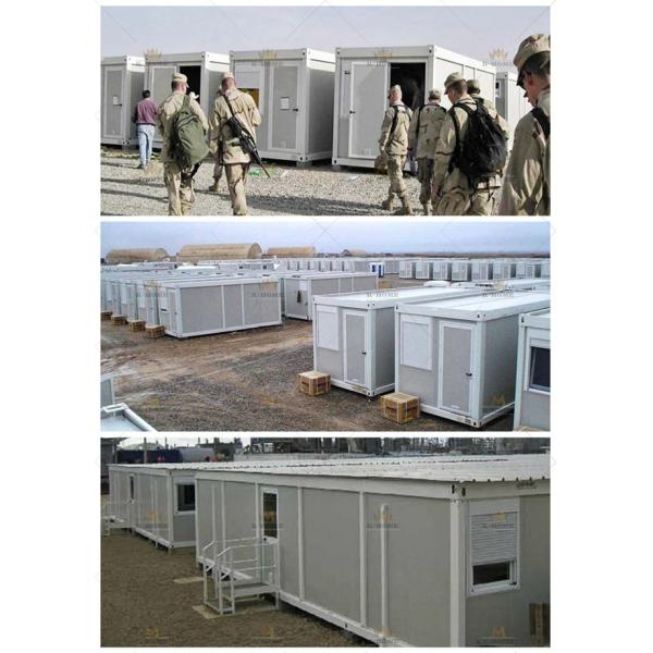 Контейнера размещещния L300cm лагерь армии модульного портативного полуфабрикат