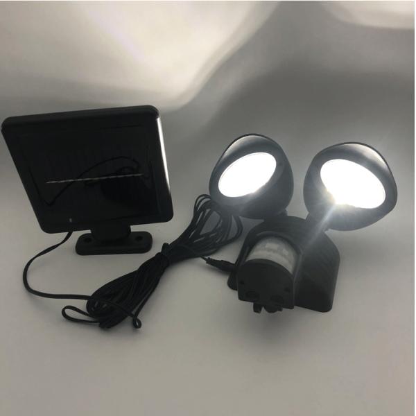 50000 Hours Lifespan 22LED Human Body Sensor Solar Security Light for Outdoor Pathway