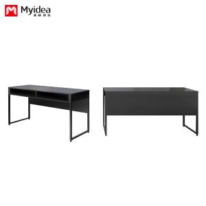 Myidea パネル 木製 オフィス 家具 サイドテーブル コンピュータ デスク 引き出し付き 可変 シンプル モダン デザイン