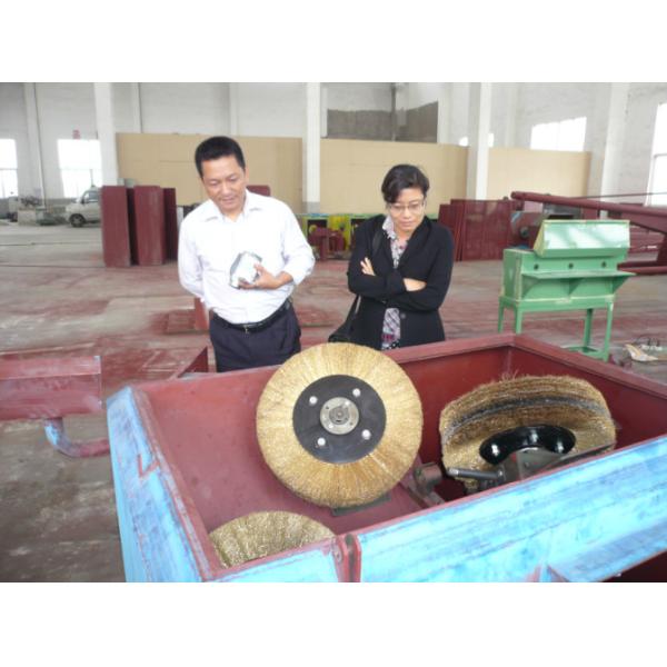 Heavy Duty Wire Shot Blasting Equipment With Critical Cleaning 8230 × 762 × 1752mm