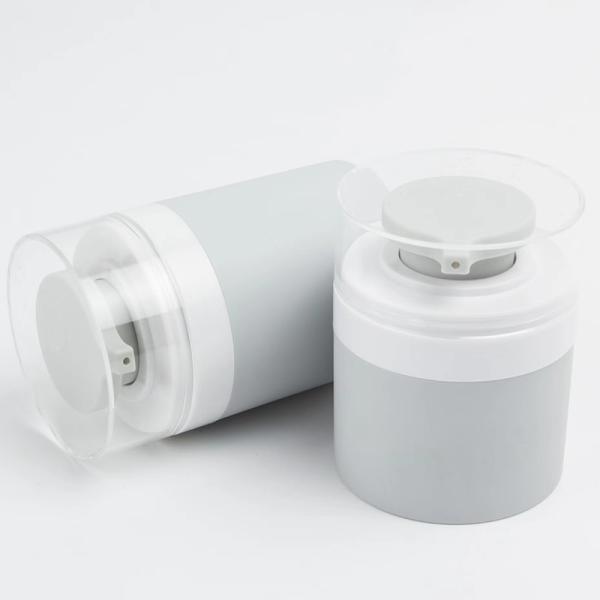 30ml 50ml 100ml Customized Color PP Airless Pump Bottles for Cosmetic Airless Bottles Empty Cosmetic Container with Clear Cap for Skincare Cosmetic Packaging