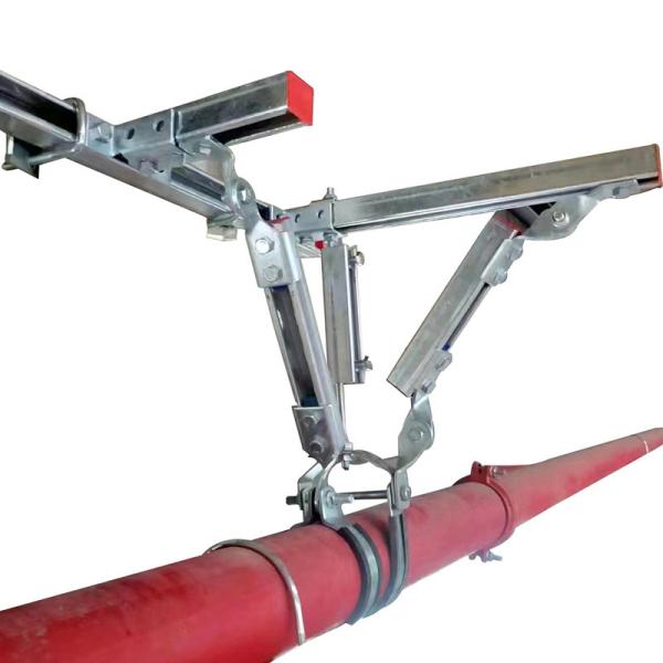 Earthquake Seismic Bracing System Lateral Cable Restraint For Air Ducts