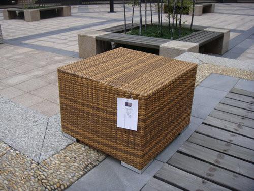  7pcs PE wicker garden furniture
