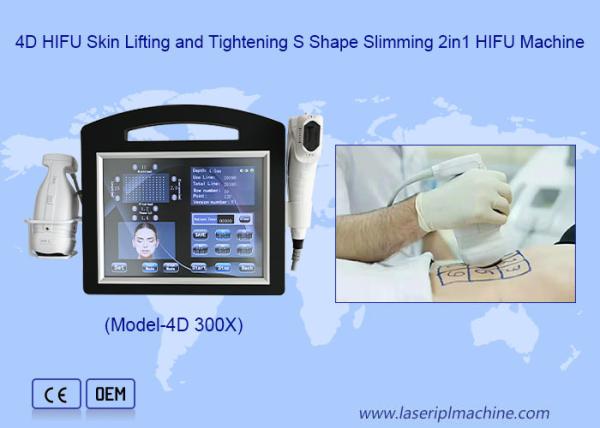 Machine 4D HIFU Liposonique Corps et Visage pour le Remodelage Corporel et le Lifting Cutané, Réduction des Rides
