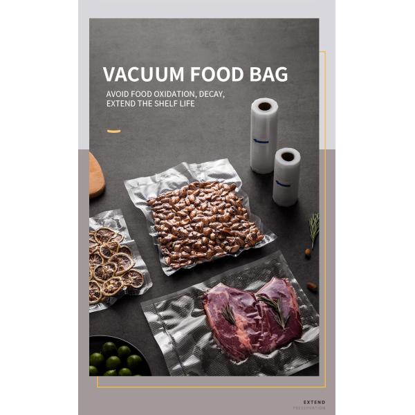 Уплотнитель Rolls вакуума кухни 0.1mm, уплотнитель вакуума вкладчика еды 0.09mm кладет Rolls в мешки