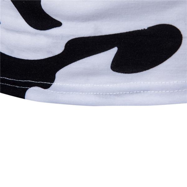 Camo Print Patchwork Lapel OEM T Shirts 270gsm Spring Summer Polo Outfit Men