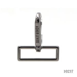 Gunmetal Swivel Snap Hook 38mm Heavy Duty Snap Hooks With Clear Logo Engraved