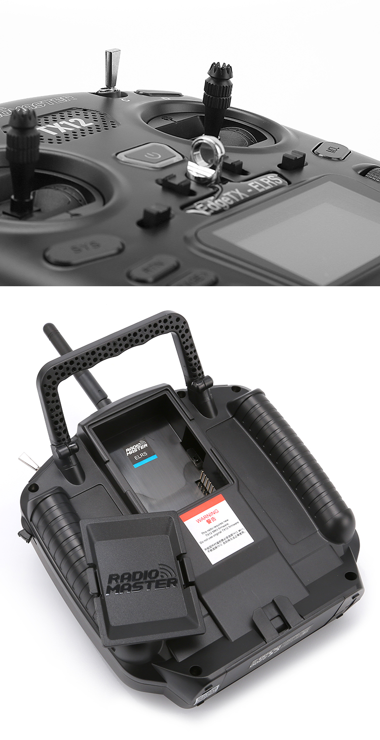 Radiomaster TX12 Mark II Radio Controller ELRS/CC2500 EdgeTX OpenTX 16CH Multi-Module Compatible Radio Control Transmitter