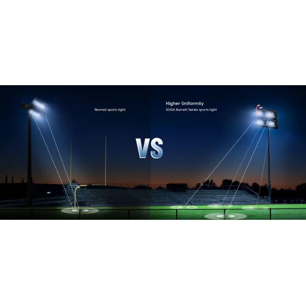 на открытом воздухе стадион СИД 600W освещает слепимость прозрачности прожектора высокую свободную